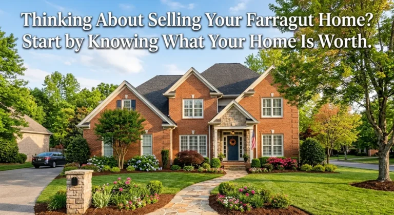 Are you thinking about selling your Farragut Home? Instantly get a detailed home price estimate.